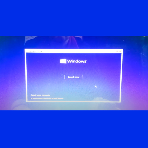 pantalla instalar ahora